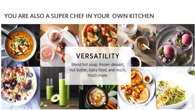 OEM Professional Manufacture Multi Mixer Countertop Juicer Smoothie Blender Fruit Mixer Smoothie Blender