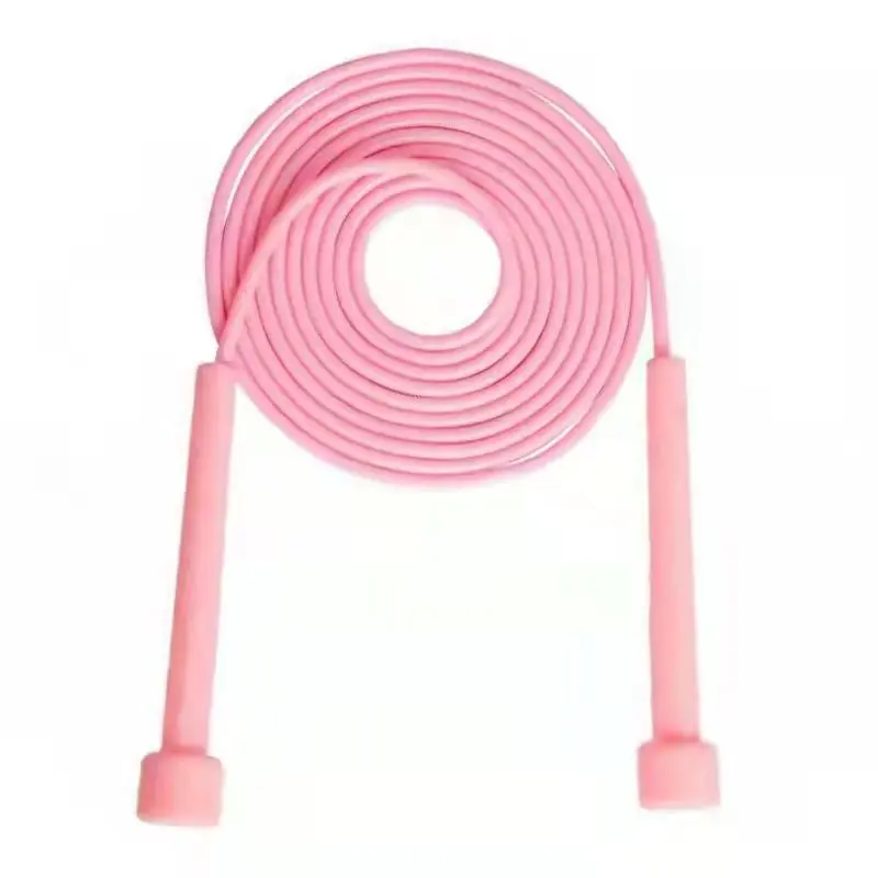 2025 Custom Logo Wholesale Ball Bearings New Trends Fitness Adjustable Length Skipping pvc Jump Rope for strength Training