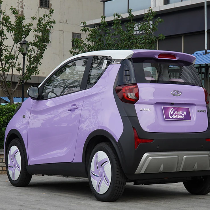 Chery Small Ant Charme Eq1 Mini Electric Car High Performance 4 Seats Ev Car Little Ant Electric Vehicle Leather Turbo Dark Left