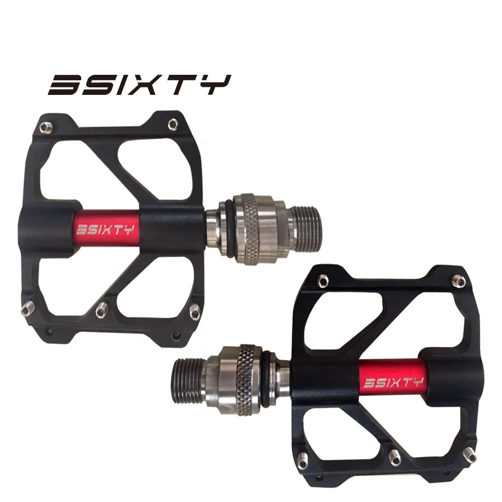 3SIXTY for Brompton Pedal Ti Axis 3 Bearing Titanium Alloy Quick Release Pedal 220g/pair Bicycle Parts Accessories
