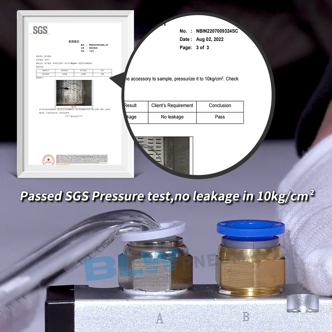 Factory wholesale Pneumatic brass fittings connector quick HPC8-02 pneumatic pipe fitting 8mm for air pipe