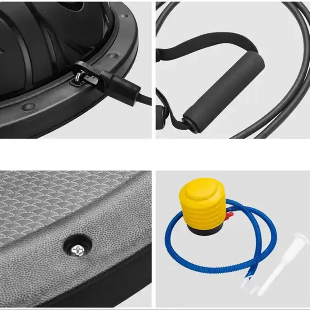 Home Gym Equipment The Original Balance Trainer 26 Inch Diameter Inflatable Half Exercise Ball Wobble Board Balance Trainer