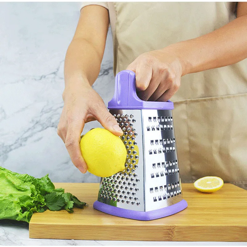 8 inch / 9 inch /  10 inch kitchen grater 4 sides stainless steel vegetables cutter kitchen tool for fruit and vegetable