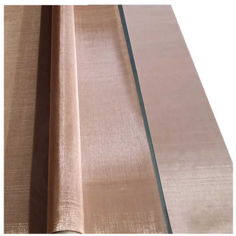 20 30 50 80 100 200 250 mesh 325 emf shielding copper fabrics copper metal net for faraday cage