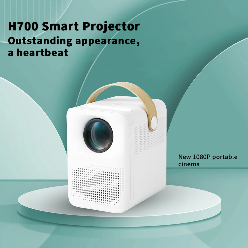 Topleo Building Mapping High Brightness Full HD 1080P 4K Video Projector for Cinema Education