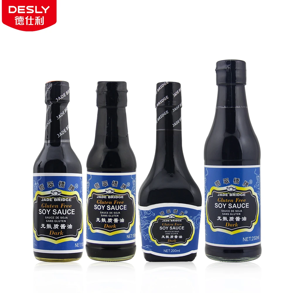 150ml Table Glass Bottle Traditional Food Seasoning Natural Brewed Light Soy Sauce