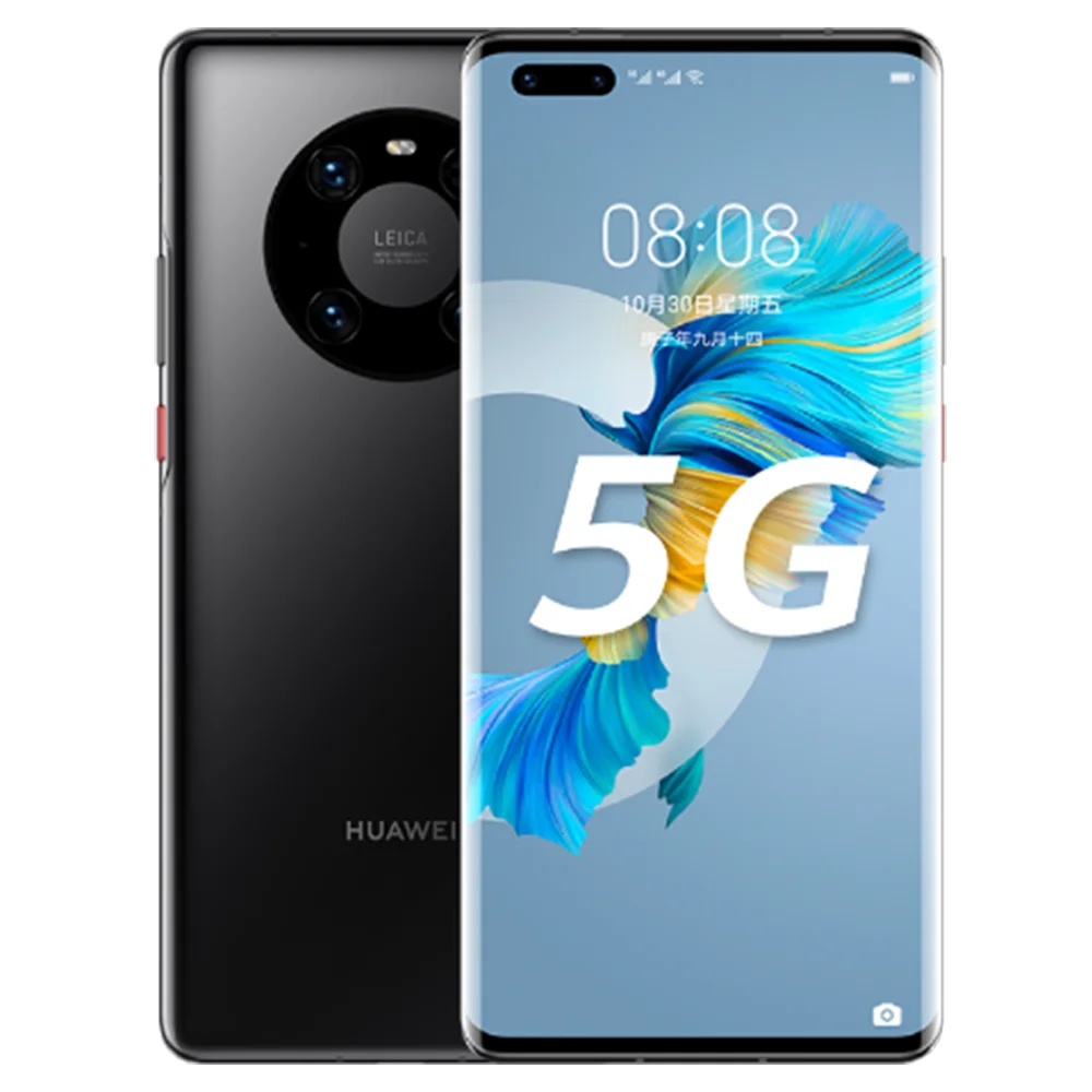 Huawei Mate 40 Pro 5G mobile phones Kirin 9000 SoC chip 6.76' full screen 8GB+256GB mate40pro unlock cell phones smartphones