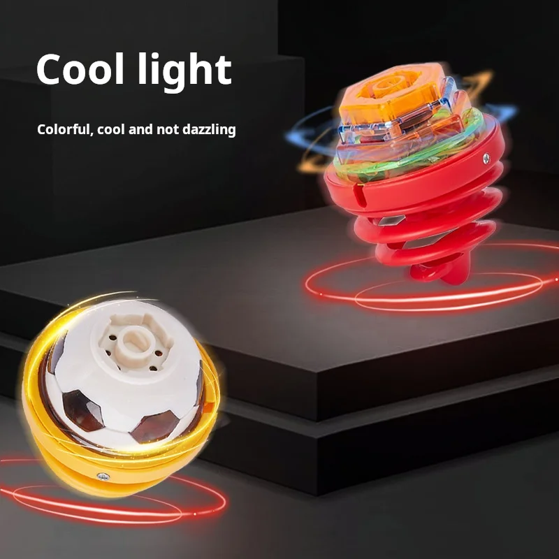 Wholesale New Products Spinning Top with Music Lighting Can Be Pressed That Is a Cool and Glowing Children Toys