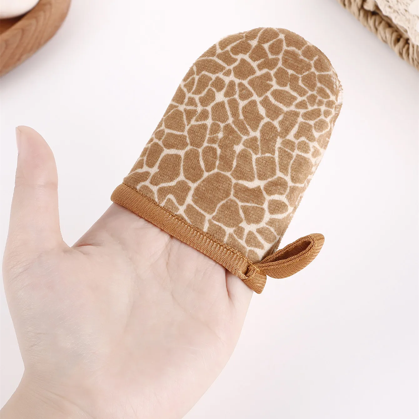 Wholesale Mini Self Tanning Mitt Kit Applicator Customize Mitt Sunless Tanning Gloves For Face