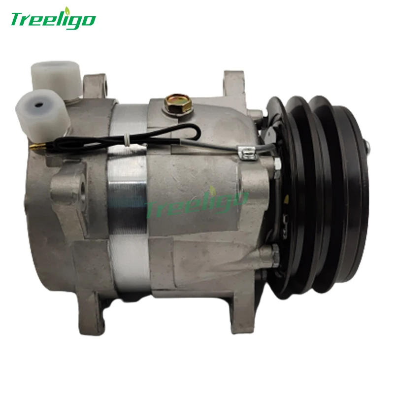 Vehicle Car Ac compressor V5 PD132MM for Komatsu  2PK high quality