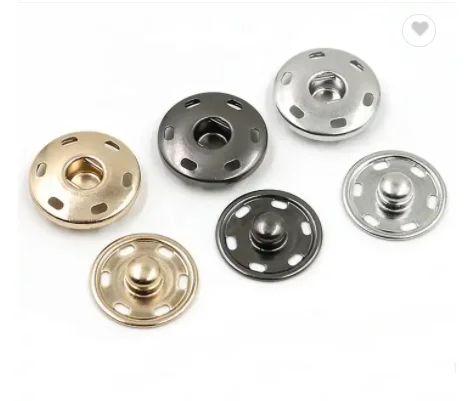 Hidden 2 Part Snap Button Fastener Sew Press Button for Coat