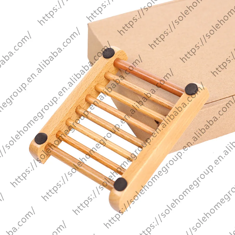 wood soap dish tray bathroom wooden soap holder saver wood soap case hand craft bathtub shower dish accessories for home kitchen