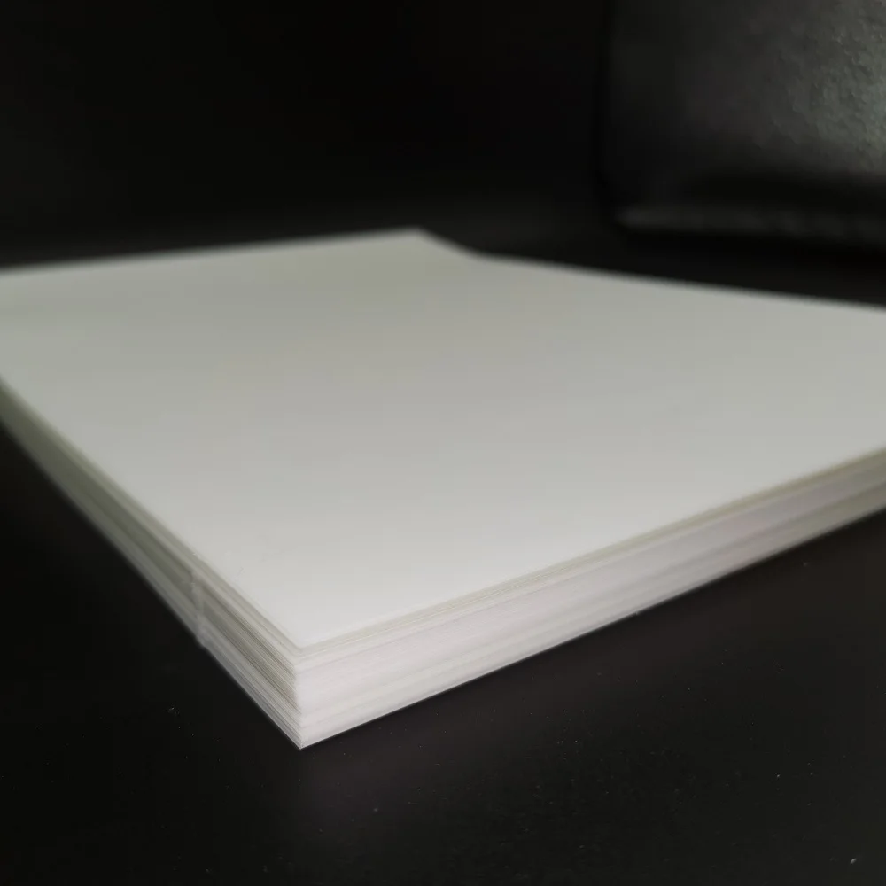 INKGIANT DTF Film 30cm*21cm Double Matte Instant PET Film 100pcs/bag on Textiles