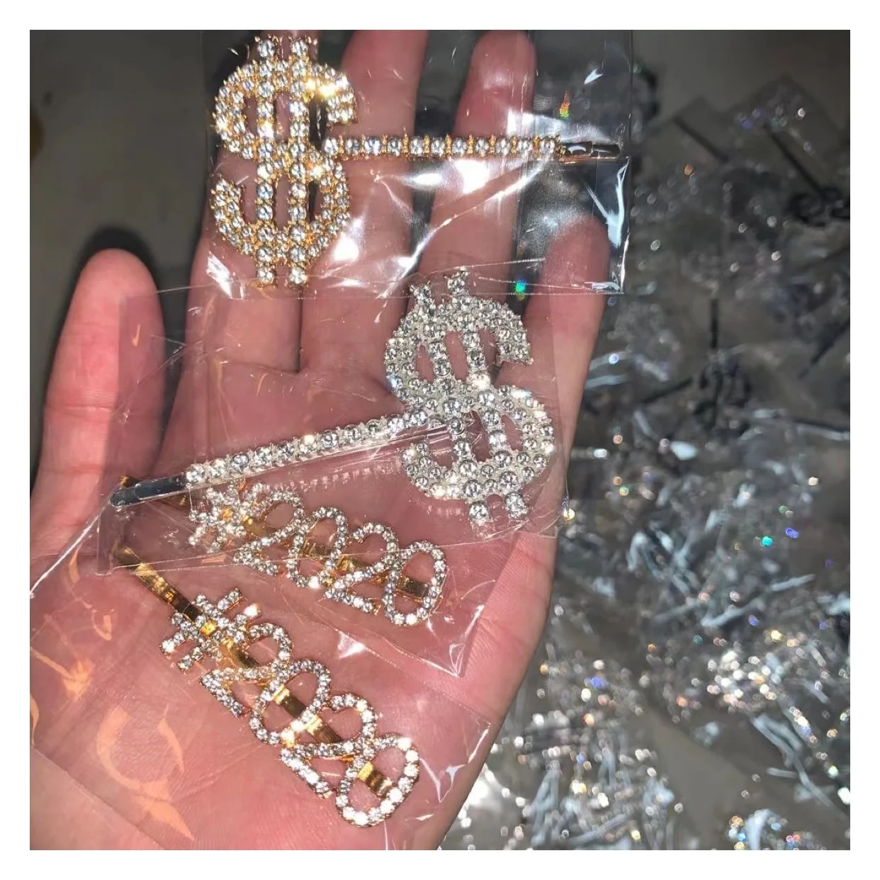 $0 38/шт. Заколки для волос bling word горячая Распродажа заколки