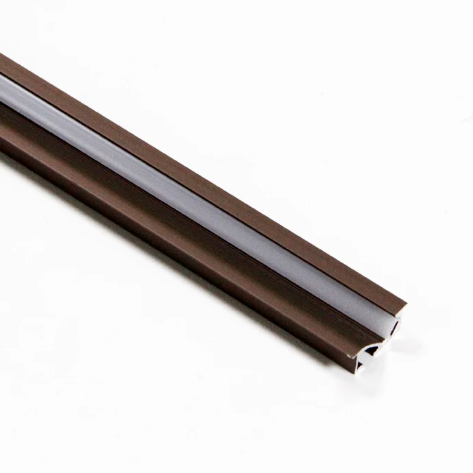 Aluminum profile color wardrobe cabinet bar light Led aluminum profile line