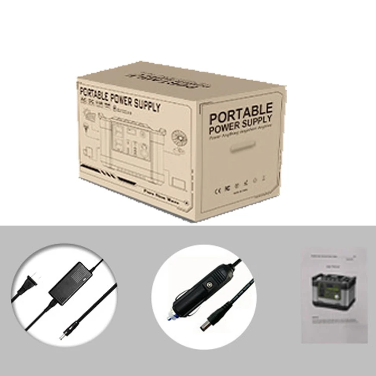 Home Outdoor Camping Power Bank Pack 1000w 1500w 2000w Rechargeable 1kw Solar Generator Portable Power Station
