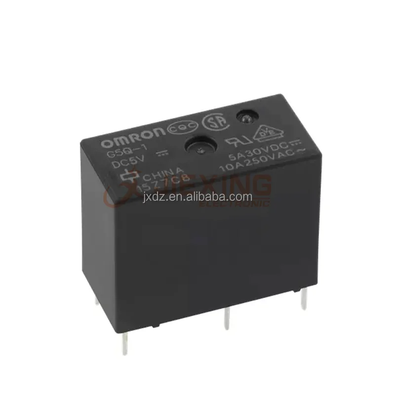 Relay G5Q-1-DC5V  G5Q-1-DC12V  G5Q-1-DC24V G5Q-1 5V 12V 24V New & Original 5pin 5A 30VDC 10A 250VAC