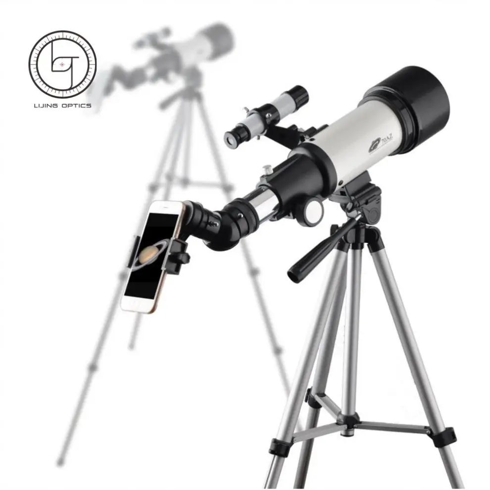 Astronomical Telescope and Beginners Travel Scope 70mm Apeture 400mm AZ Mount telescope with tripod telescopio astronomico