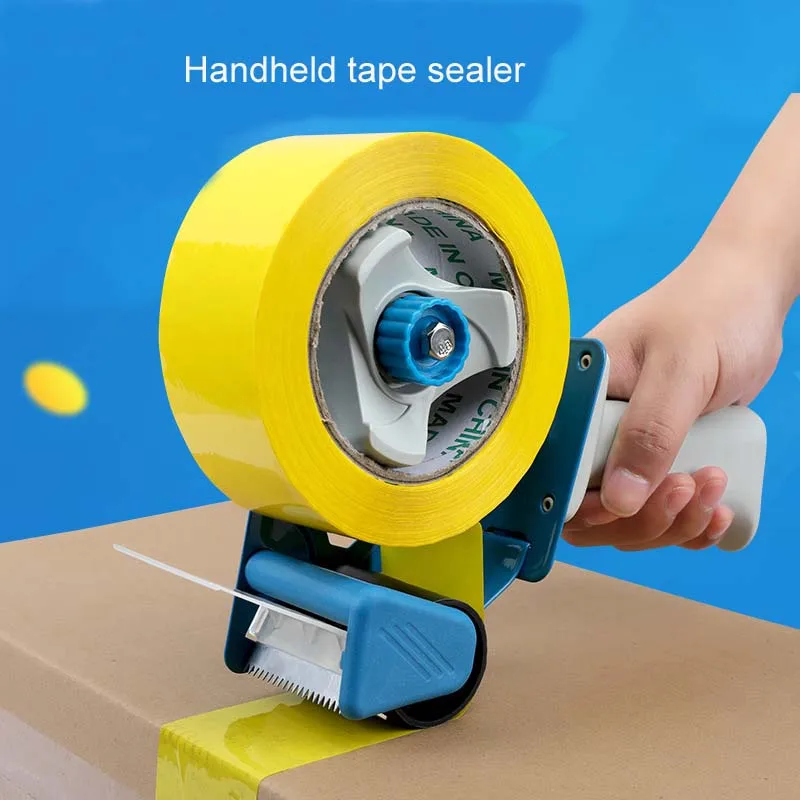 Дешевая распродажа простое использование 2 дюйма ширина ручная упаковочная лента диспенсер для пластиковой ленты