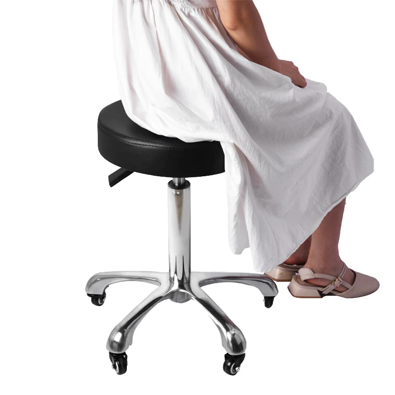 Swivel Stools Chair for Salon Drafting Work SPA Salon Office Round Salon Rolling Stool
