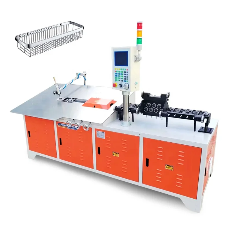 Высококлассный новый дизайн 2 мм 2D Cnc проволочный гибочный станок головка-вращающийся
