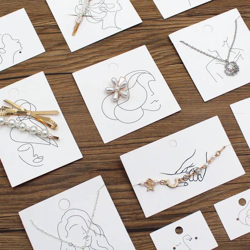 packaging for jewelry earring cards with face necklace packaging  jewelry display card personalized earring cards