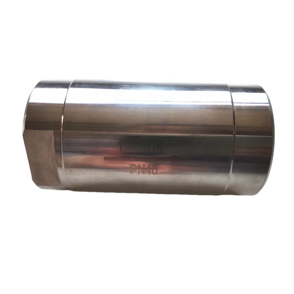 Оптовая продажа по низкой цене cf8 cf8m Из Нержавеющей Стали 20 мм DN25 1/2 '4 дюйма PN40 обратным проверочным клапаном ss Весна вертикальный обратный клапан