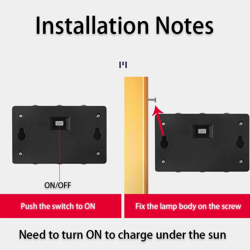 HSX Outdoor Super Bright Ip65 Waterproof Household Garden Yard Decoration Lighting Up Down Luminous 6 Led Solar Wall Lamp Light