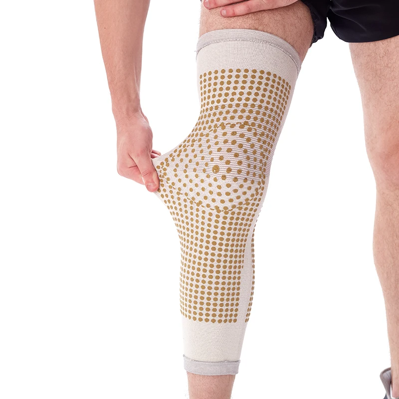Compression fit long leg brace compression sleeve knee support with manufacturer price