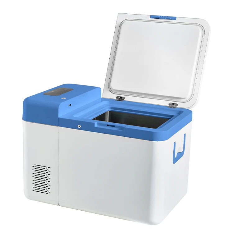 Refport Desktop Home Ultra Low Temperature Storage Lock Fresh 25L Minus 60 degree Portable Freezer