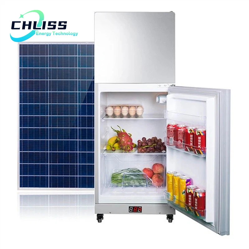 chliss Africa Top Selling 12V 24V DC Rechargeable Batteries Fridge 200L Deep Refrigerator Solar Chest Freezer