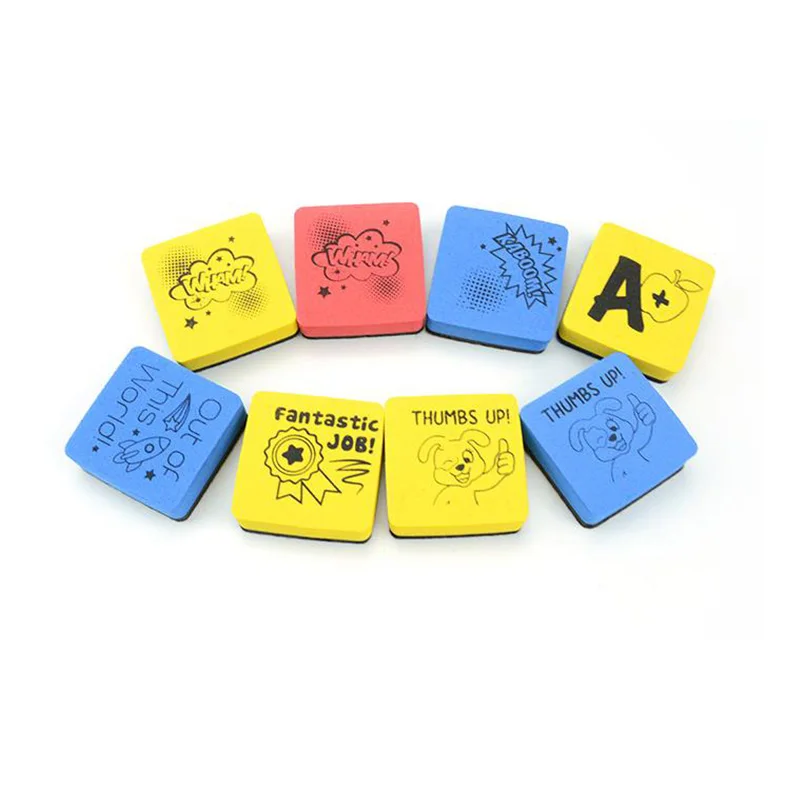 high density felt bottom whiteboard sponge Kids eraser board suitable for home,