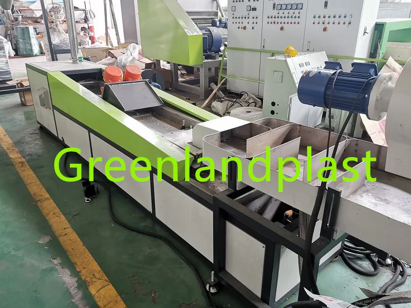 film compounding pelletizing machine plastic pellet machine extruder pp pe films agglomerator