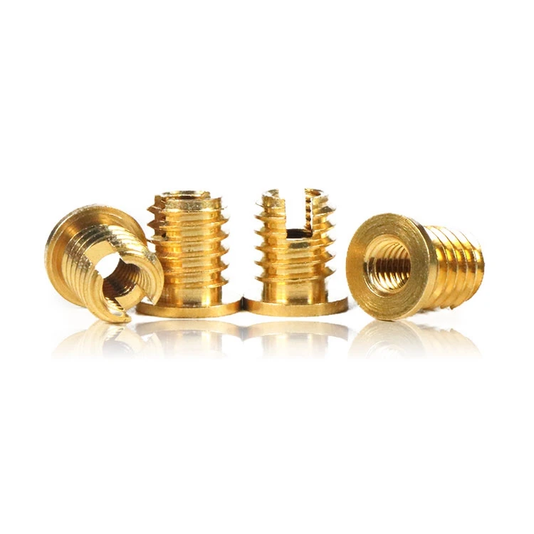 JM Brand Customized Brass Threaded Insert Nut for Plastic Wooden Mold