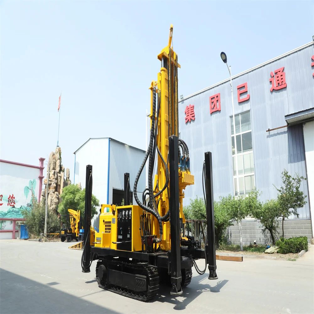 200M/300M/600M Drilling Depth Borehole DTH Water Well Drilling Rig Machines Drilling percussion core water well drilling rig