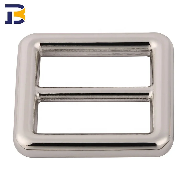 High Quality Metal Buckle Manufacturer 3/4 Inch Metal Square D Ring Clasp 20mm Metal adjustable slider Buckle for Handbags
