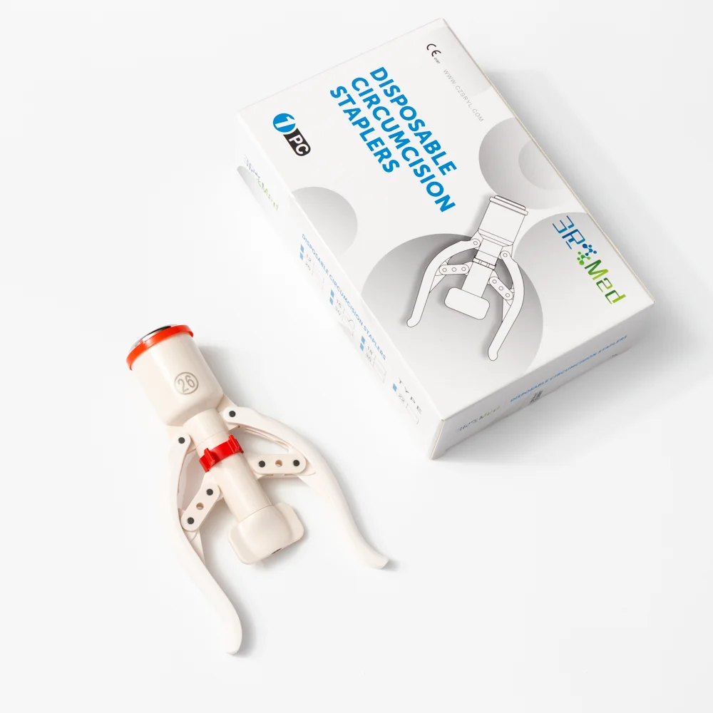 Best price good quality disposable medical circumcision stapler male circumcision