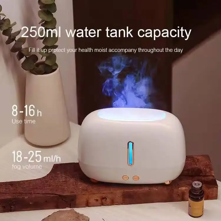 Hot Sales Portable Humidifier Mini Air Flame Humdifiers For Home Bedroom Humidifier