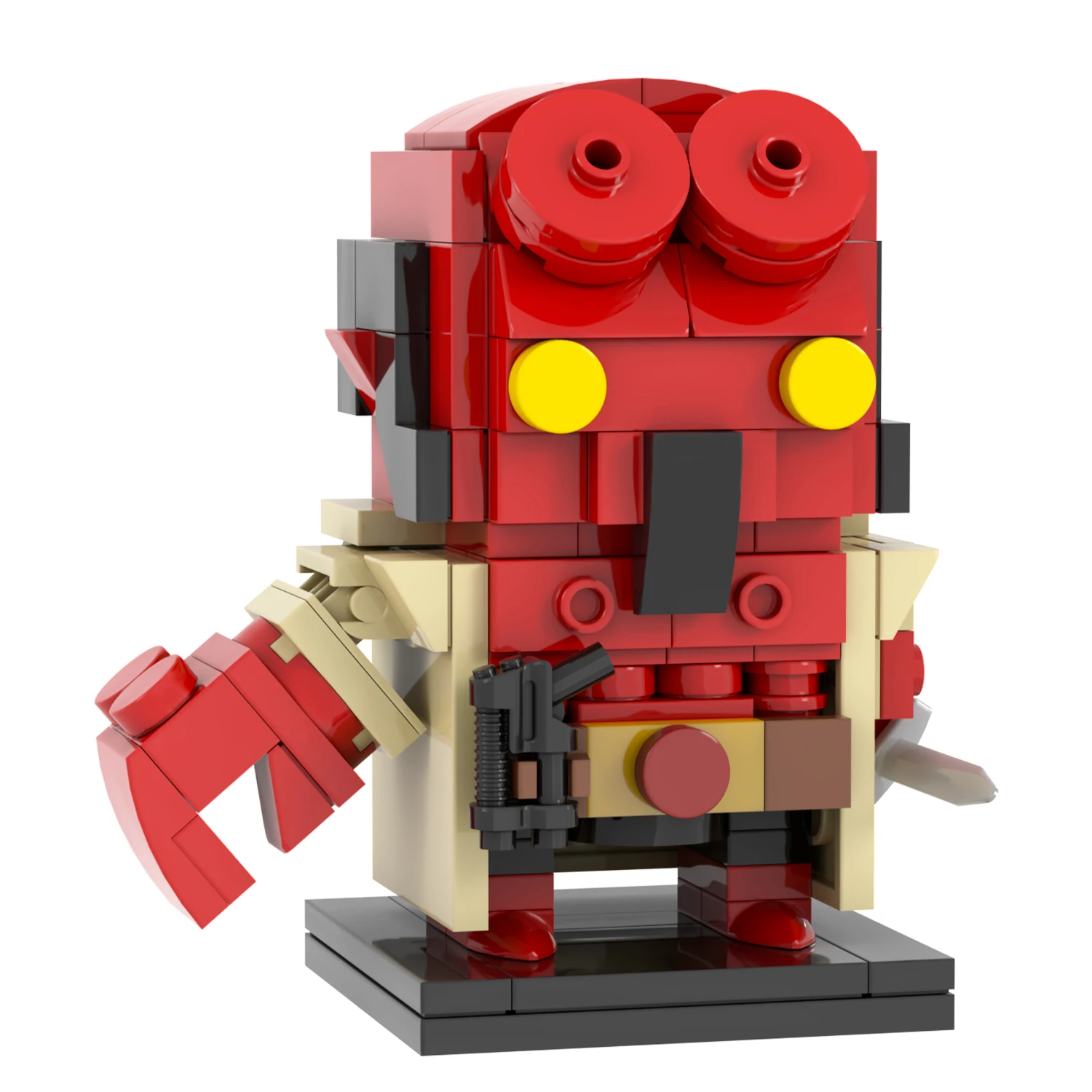 MOC7279 Hellboy Anung Un Rama 155Pcs Bricks Dark Horse Comics Super Heroes Assemble Educational Model Building Blocks Kids Toys