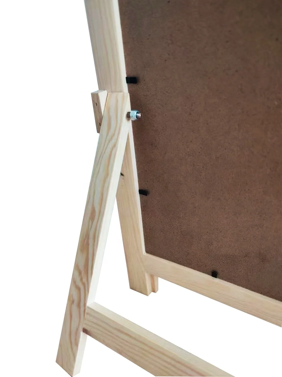 Double Sided Display Design Advertising Black Board Whiteboard With Stand