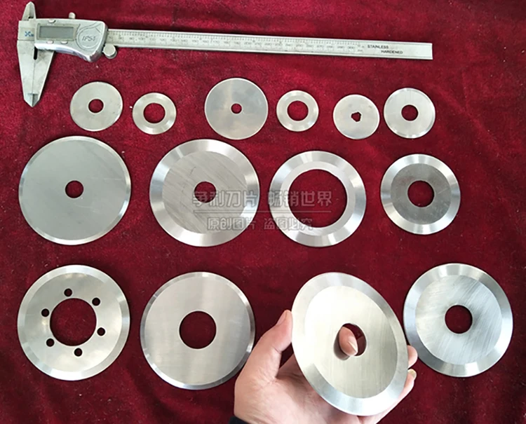 Нож для резки бумаги 610 мм, круглый нож для резки, Круглые Лезвия для производства гофрокартона