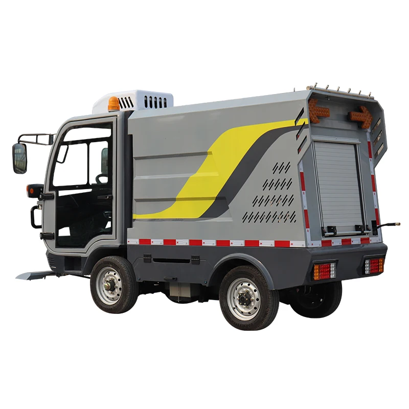 Baiyi C12 Electric High-Pressure Cleaning Vehicle for Municipal Road Use New Condition with Core Components Pump Engine Motor