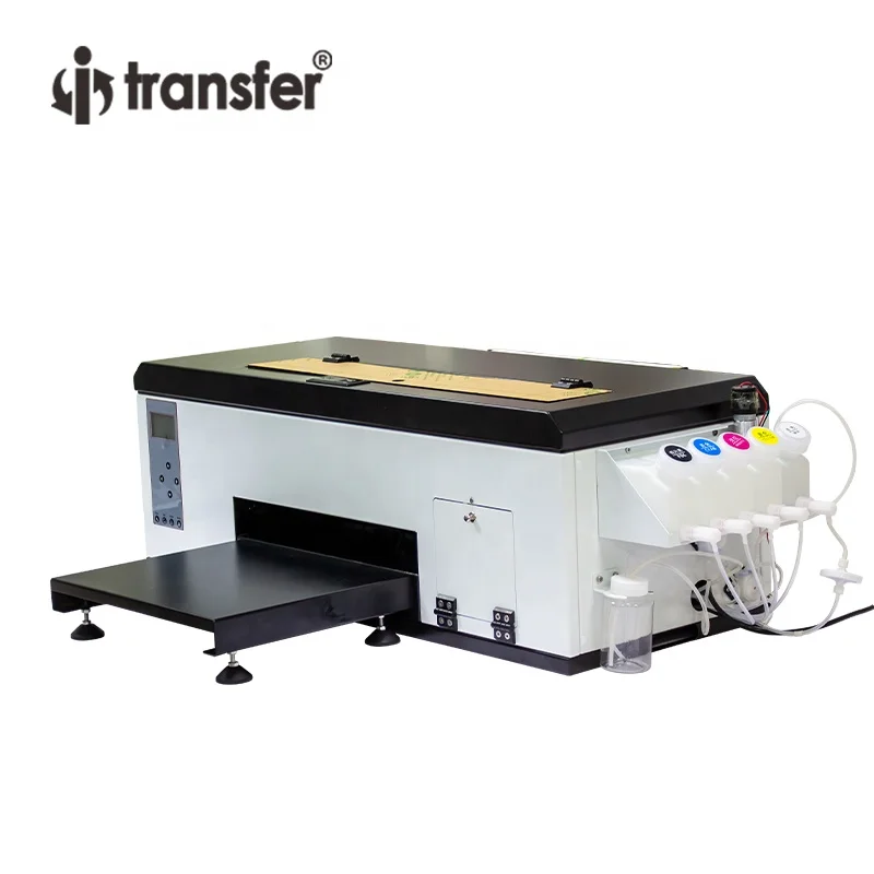 High Quality A3 All-In-One DTF Film Heat Transfer Printer For T-shirt Printing XP600 Heads DTF Printer