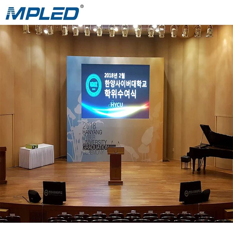 Gloshine Rental Led Screen P3.91 Full Color Display 500X1000 Indoor 4.8mm Video Full Colour Customized Die-casting Aluminum