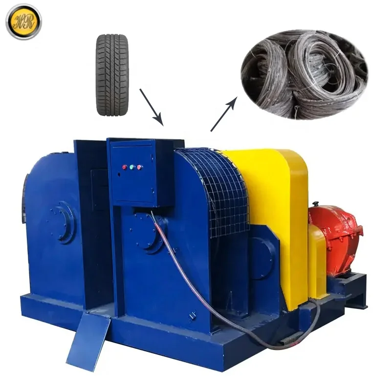 Double Hooks Tire Wire Drawing Machine/Hydraulic Tire Wire Remover/Waste Tyre Recycling Plant Tyre Bead Wire Puller
