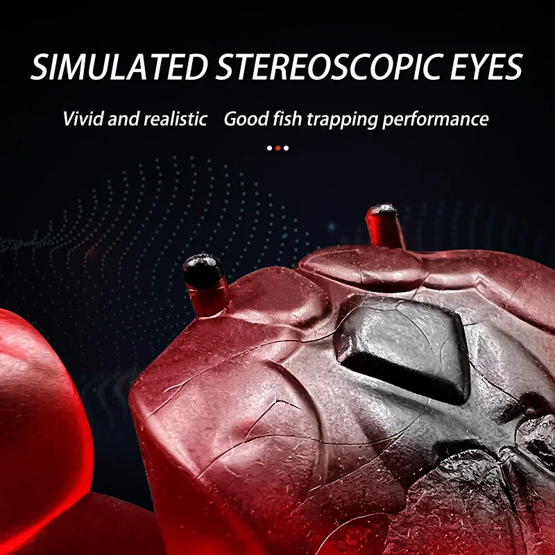 Fishing Soft Crab Lure Artificial Silicone 3D Simulation Crab Bait Trap Fishing lures