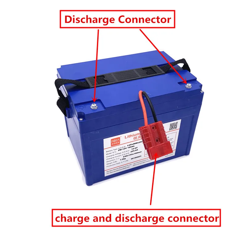 nmc 100ah 12 volt lithium ion 12v deep cycle battery 12v 100ah for solar storage