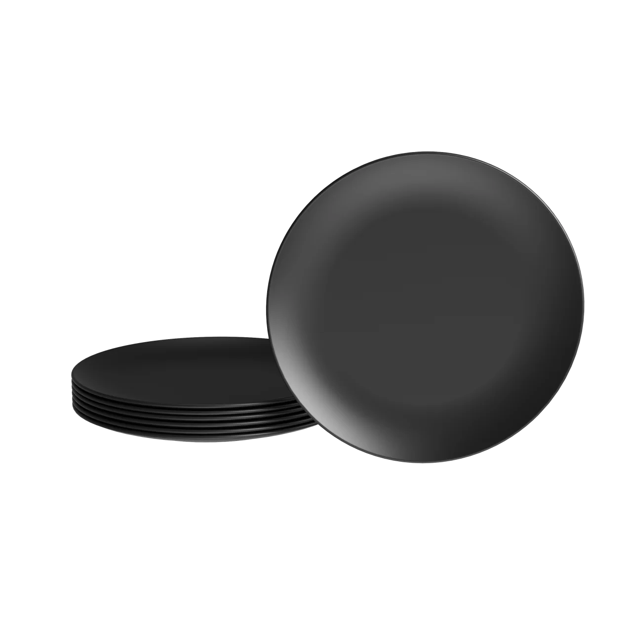 Dishes Minimalist 12pcs/Set Tableware Eco Friendly Degradable Plates Bowls Dinner Set RPET Dinnerware Sets