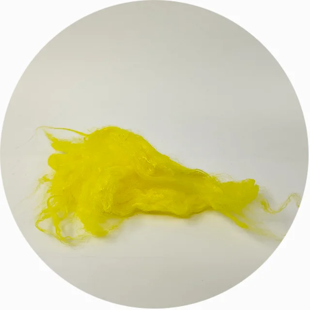 1.4D 38 мм антимикробное натуральное цветное бамбуковое волокно для спиннинга