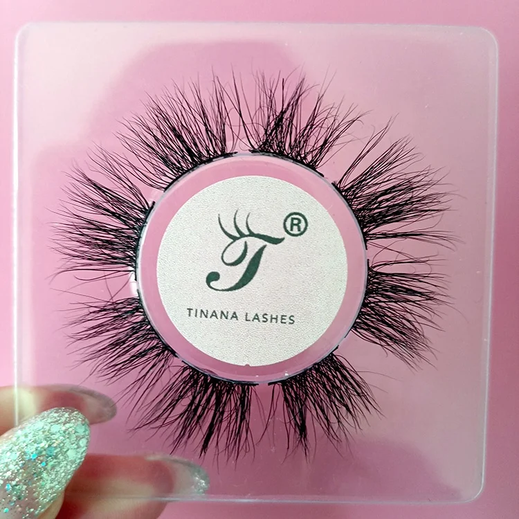 Factory price Korea silk hand made 3D silk lashes faux mink eyelash glue for segmented lashes